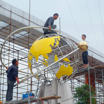 镂空不锈钢雕塑的打磨工艺流程分析？